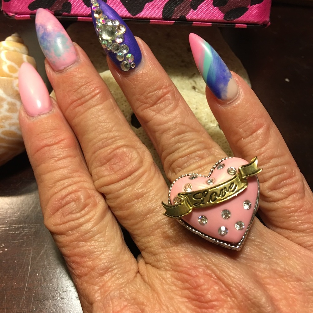 Betsey Johnson Heart Ring